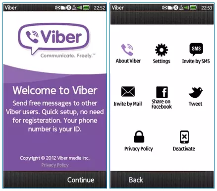 Установка Viber на Symbian