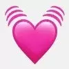 Что означает смайлик с активным звенящим сердечком на изображении ВКонтакте