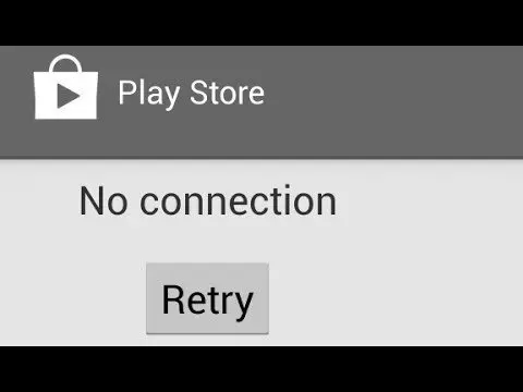 Нет подключения к Google Play