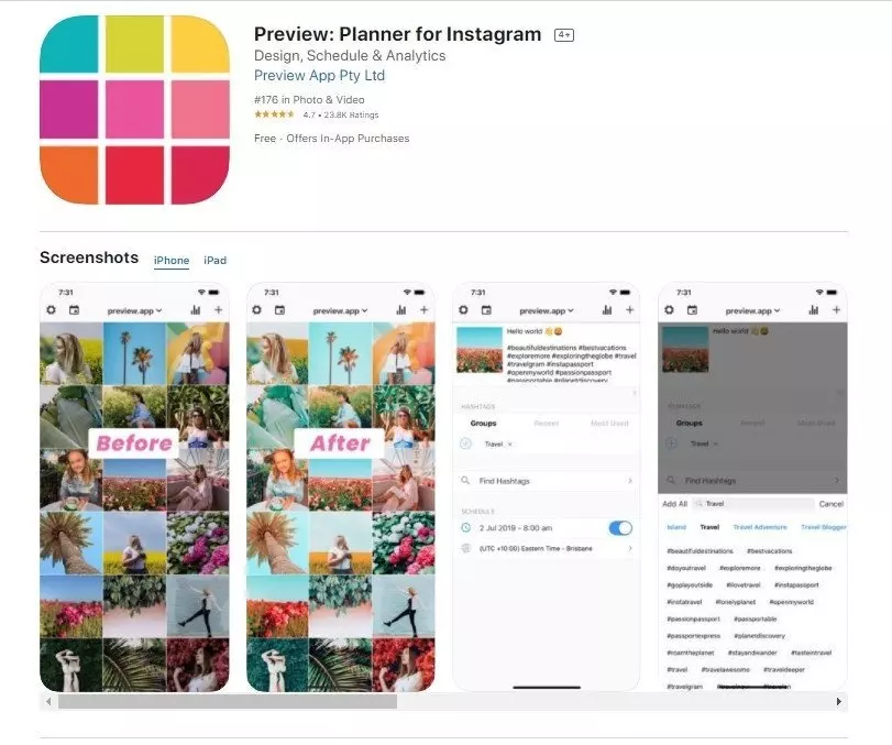 Вы планируете ленту в Instagram? - 18 приложений, которые вам помогут!