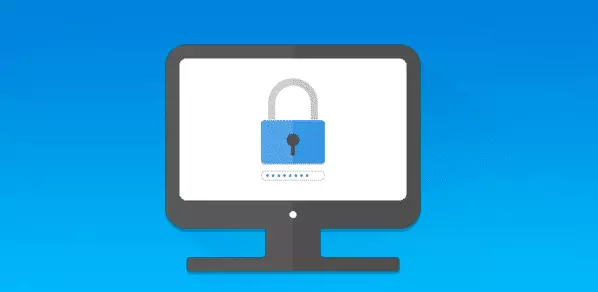 Блокировка и зашифрованный пароль на экране ПК