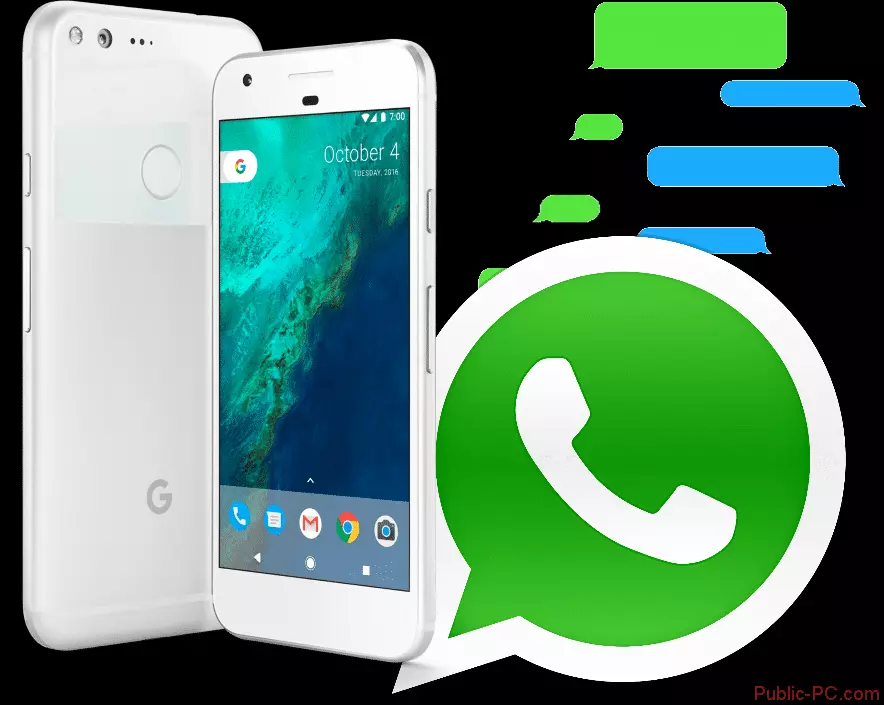 Удалить разговоры в WhatsApp на Android
