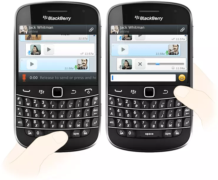 Иллюстрация на тему Как пользоваться WhatsApp на смартфоне Blackberry: что нужно знать