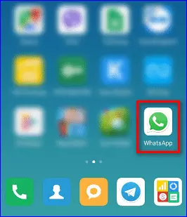 Значок запуска для приложения WhatsApp на Android